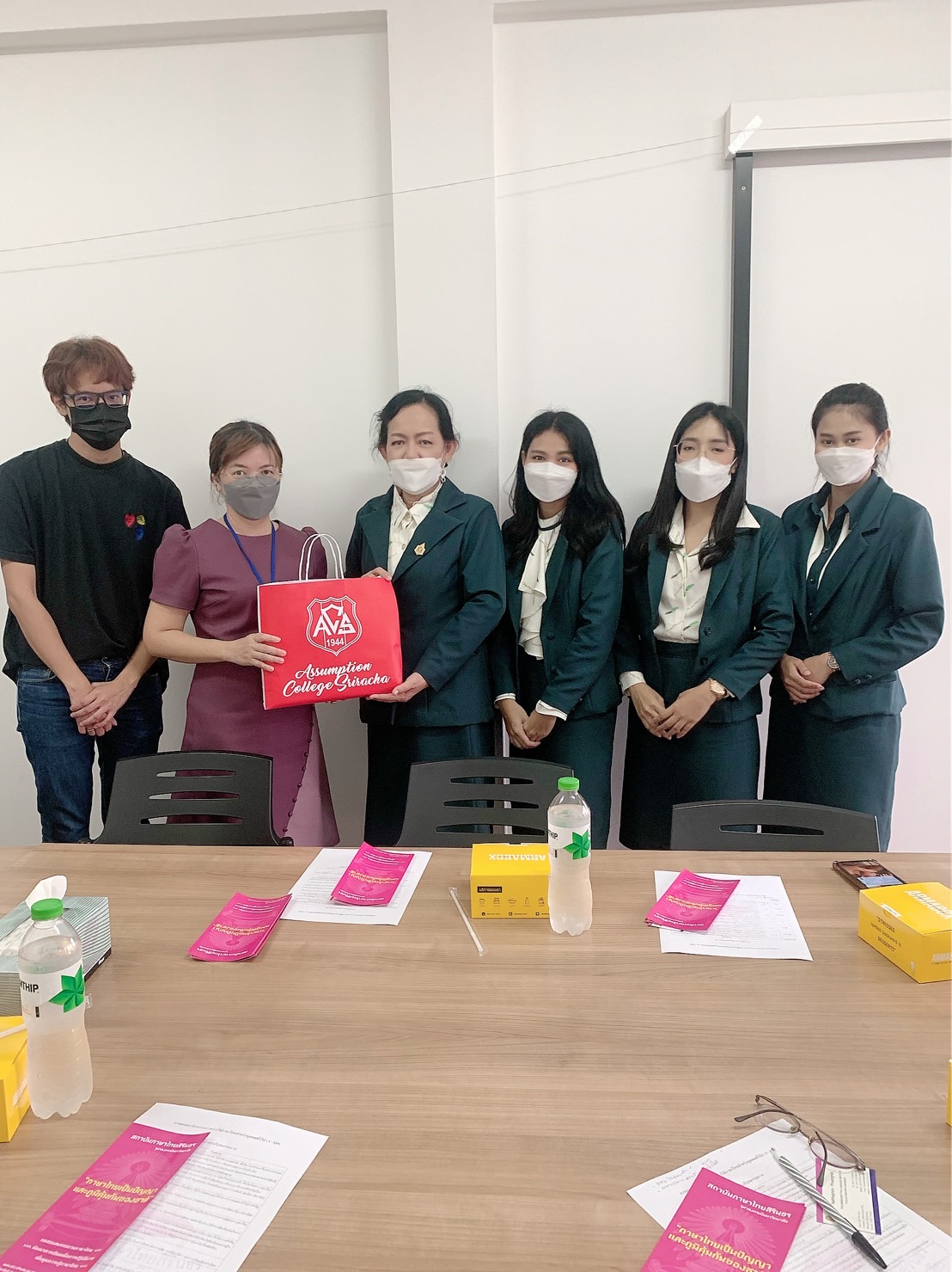 ครูจากโรงเรียนอัสสัมชัญศรีราชา เข้ามาศึกษาดูงาน